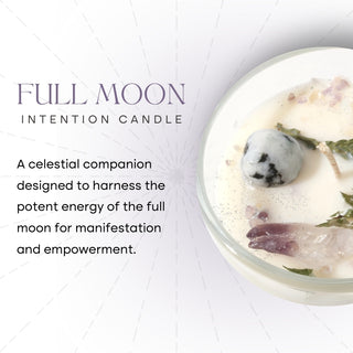 Crystal Intention Candle (Now in Clear Vessel!) from Stonebridge Imports