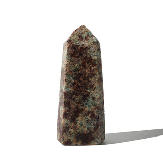 Amazonite with Garnet Generator #5 - 150g to 249.9g from Stonebridge Imports