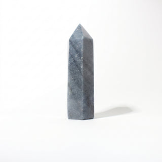 Blue Aventurine Generator Unique #6 - 7", photographed on a clean white background. Stonebridge Imports.