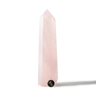 Rose Quartz Generator Unique #55 - 8" from Stonebridge Imports