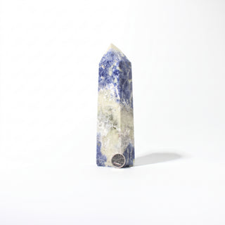 Sodalite Generator Unique #10, alternate angle photographed on a clean white background. Stonebridge Imports.