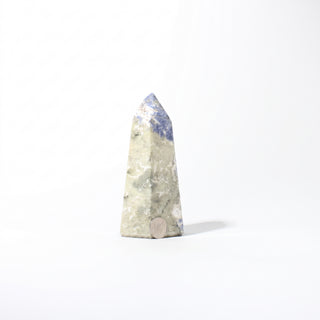 Sodalite Generator Unique #22, alternate angle photographed on a clean white background. Stonebridge Imports.