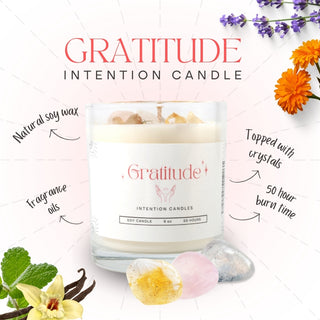 Crystal Intention Candle - Full Set (6) from Stonebridge Imports