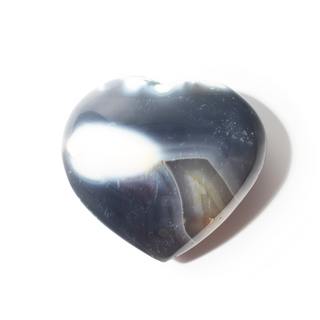 Orca Agate Heart from Stonebridge Imports