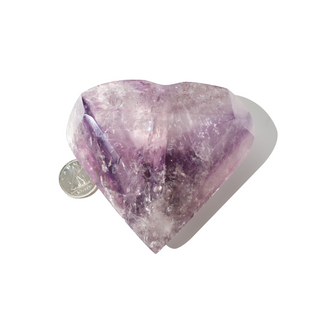 Amethyst A Faceted Heart #6 - 2" from Stonebridge Imports