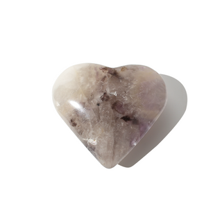 Amethyst and Smoky Quartz Heart #5 - 2" from Stonebridge Imports