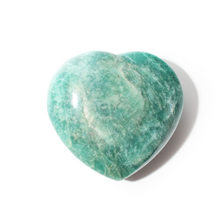 Amazonite Heart #6 - 2" to 3 1/4" from Stonebridge Imports