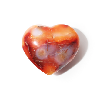 Carnelian Heart #3 - 1 1/2" to 2 1/2" from Stonebridge Imports