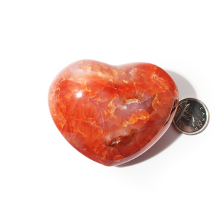 Carnelian Heart from Stonebridge Imports