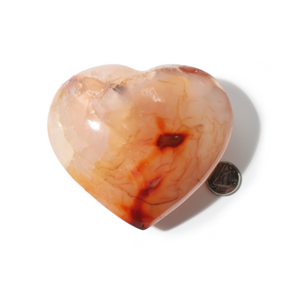 Carnelian Heart from Stonebridge Imports