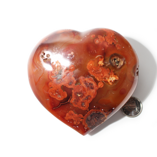 Carnelian Heart from Stonebridge Imports