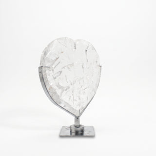 Clear Quartz Heart on Stand Unique #1 from Stonebridge Imports