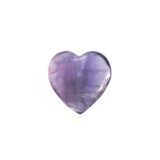 Fluorite Heart Pocket #1 - 3/4" to 1"    from Stonebridge Imports