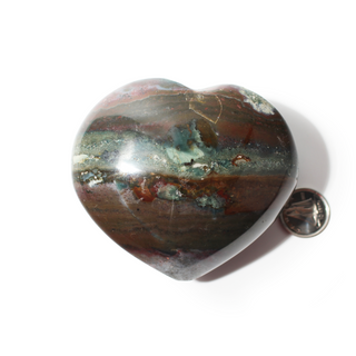 Ocean Jasper Heart from Stonebridge Imports