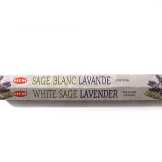 White Sage Lavender Hem Incense Sticks - 20 Sticks    from Stonebridge Imports