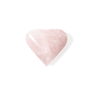 Rose Quartz A Faceted Heart #5 - 2" from Stonebridge Imports