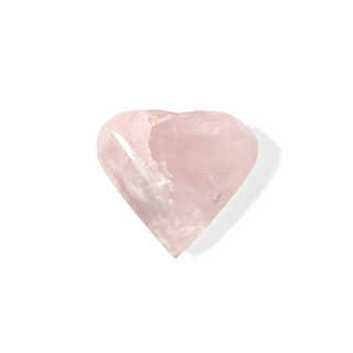 Rose Quartz A Faceted Heart #7 - 2" from Stonebridge Imports