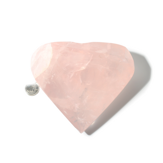Rose Quartz Faceted Heart Unique #6 - 4 1/2" from Stonebridge Imports