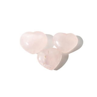 Rose Quartz Heart #1 - 3 Pack from Stonebridge Imports