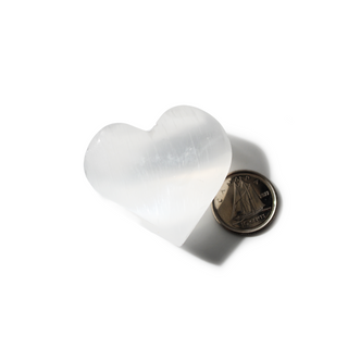Selenite Heart #1 - 3 Pack - 1" from Stonebridge Imports
