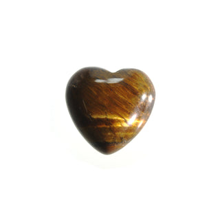 Tiger Eye Heart Pocket #1 - 3/4" to 1"    from Stonebridge Imports