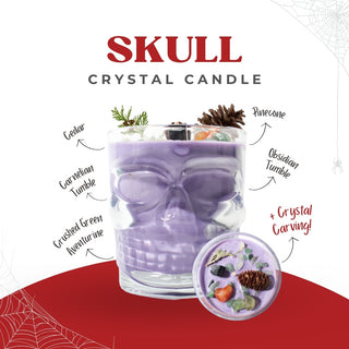 Halloween Crystal Candle 🎃 Add Some Spooky Sparkle to Your Home from Stonebridge Imports