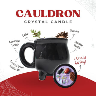 Halloween Crystal Candle 🎃 Add Some Spooky Sparkle to Your Home from Stonebridge Imports