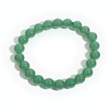 Fresh Beginnings Carded Bracelet - Green Aventurine 8mm from Stonebridge Imports