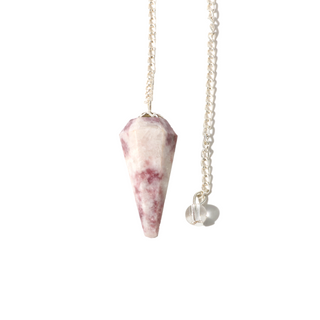 Lepidolite Pendulum 6 Facet & Bead - 3 Pack from Stonebridge Imports