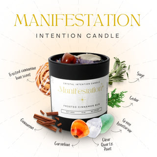 Crystal Intention Candle    from Stonebridge Imports