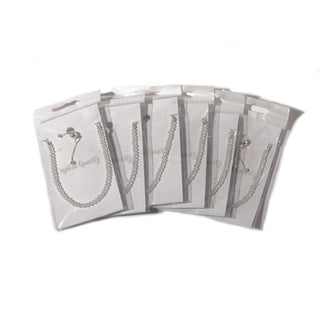 Quartz Sterling Silver Bracelet - 6 pack    from Stonebridge Imports