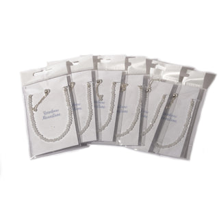Rainbow Moonstone Sterling Silver Bracelet - Pack 6 - Pack   from Stonebridge Imports