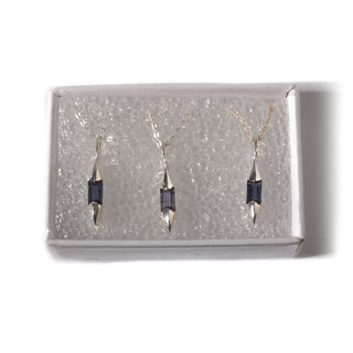 Iolite Sterling Silver Pendant - 3 pack Arrow   from Stonebridge Imports