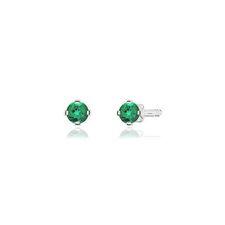 Emerald Sterling Silver Stud - 5 pack    from Stonebridge Imports