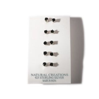 Spinel Sterling Silver Stud - 5 pack    from Stonebridge Imports