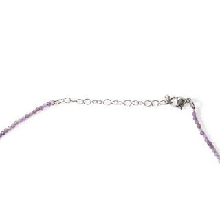 Amethyst Bead Necklace - 2-3mm from Stonebridge Imports