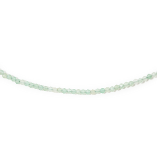 Green Aventurine Bead Necklace - 2-3mm from Stonebridge Imports