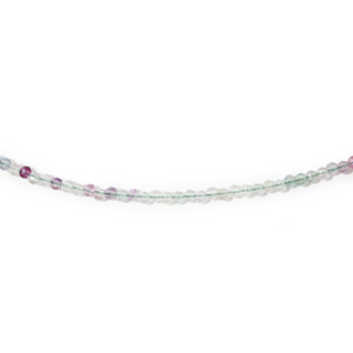 Fluorite Bead Necklace - 2-3mm from Stonebridge Imports