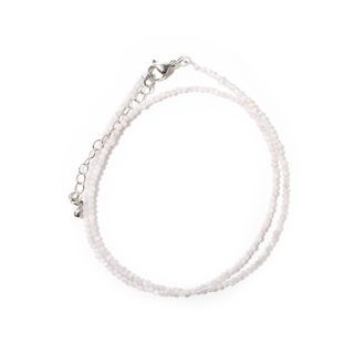 Kunzite Bead Necklace - 2-3mm from Stonebridge Imports