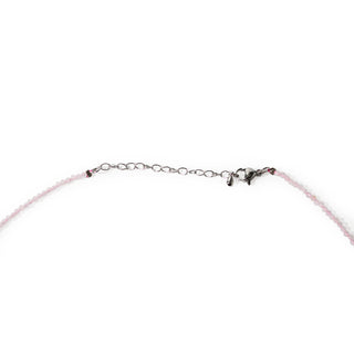 Rose Quartz Bead Necklace - 2-3mm from Stonebridge Imports