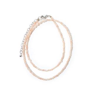 Sunstone Bead Necklace - 2-3mm from Stonebridge Imports