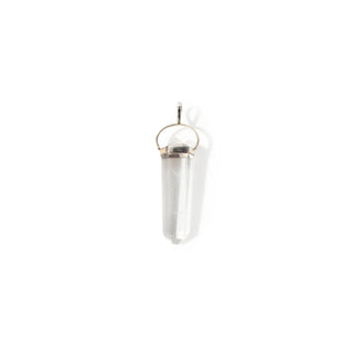 Clear Quartz Double Terminated - 925 Silver Pendant from Stonebridge Imports