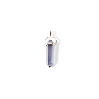 Lavender Aura Double Terminated - 925 Silver Pendant from Stonebridge Imports