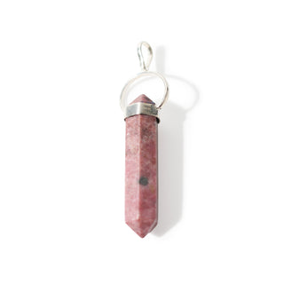 Rhodonite Double Terminated - 925 Silver Pendant from Stonebridge Imports