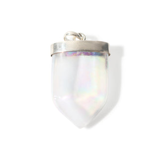 Opal Aura V Tongue - 925 Silver Pendant from Stonebridge Imports