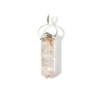 Rutile Double Terminated Multifaceted - 925 Silver Pendant from Stonebridge Imports