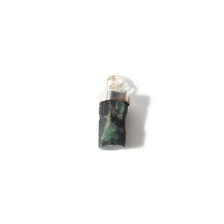 Emerald Polished Point - 925 Silver Pendant from Stonebridge Imports