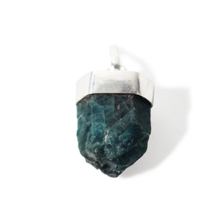 Apatite Rough - 925 Silver Pendant from Stonebridge Imports