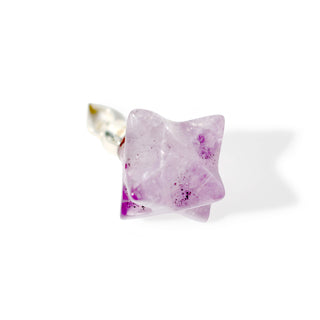 Amethyst Merkaba - 925 Silver Pendant from Stonebridge Imports