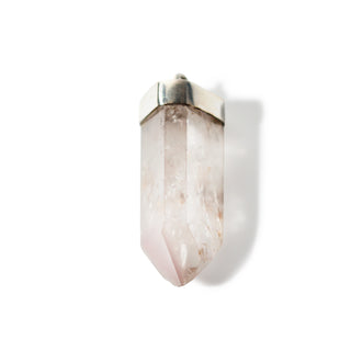 Lithium Quartz Polished - 925 Silver Pendant from Stonebridge Imports
